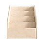Flash Furniture Bright Beginnings 4-Section Book Display Unit, 19"H x 17.25"W x 17.25"D, Brown (MK-KE24305-GG)~#|#~99EEAF7F-07E1-46EC-9D877520F8627790_sc7