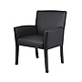 Boss Office Products Vinyl Guest Chair, Black (B639-BK)~#|#~99F0D01A-05F0-42BE-AF09C5E35FADBF0E_sc7
