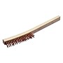 AbilityOne SKILCRAFT Wire Brush, Copper Beryllium Alloy Bristles, 6" Brush, 13.5" Wood Handle (7920-00-255-5135)~#|#~9A0BAF14-004E-490C-836373B227EAC464_sc7