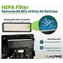Alpine Industries Willow Commercial 120V Automatic Hand Dryer, Matte Black (405-10-MBLK-MK)~#|#~9A30F648-B000-4653-B5FD4FFCB39A984F_sc7