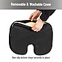 Mind Reader Memory Foam Office Chair Ergonomic Orthopedic Cushion, Black (SEACUSH-BLK)~#|#~9A3D84FC-9163-4009-95D2A712EA290C1B_sc7