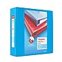 Staples Heavy Duty 3" 3-Ring View Binder, D-Ring, Light Blue (ST56288-CC)~#|#~9A46A8B6-CF65-4130-8F6BFB514587E46F_sc7