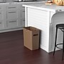 iTouchless SlimGiant Polypropylene Trash Can with no Lid, Toffee Brown, 4.2 gal., 6/Pack (SG105Nx6)~#|#~9A4E9A2F-B6FC-46A4-B495A2AF86AE5A80_sc7
