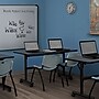 Regency Seating Kobe 72" x 30" Flip Top Mobile Training Table, Grey (MKFT7230GY)~#|#~9A666EAF-63B2-4E2F-87E81F4B9DBCC7AB_sc7