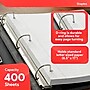 Staples Heavy-Duty 1.5-Inch D-Ring Binder, Black – Large Capacity 3-Ring Binder, Holds Up to 400 Sheets for School & Office~#|#~9A6FA405-3D2E-49D4-8E2A332820B87819_sc7