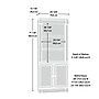 Sauder Palladia 72"H 5-Shelf Bookcase, Wind Oak (416515)~#|#~9A71AD84-247B-42B6-92A7B3E6993A6D0B_sc7