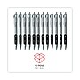 Universal Retractable Gel Pen, Medium Point, Black Ink, Dozen (UNV39710)~#|#~9A7A14C3-DDC8-4A6E-82C3A38E631ECEDF_sc7