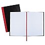 Oxford Black n' Red 1-Subject Professional Notebooks, 5.8" x 8.3", Wide Ruled, 96 Sheets, Black (JDK-E66857)~#|#~sp46039029_sc7
