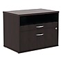 Alera®,  Open Office Series Low File Cabinet Credenza, 29 1/2 x 19 1/8 x 22 7/8, Espresso~#|#~9AA7E5EB-1DAB-4E9B-9C07C9F746E2162E_sc7