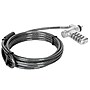 Targus DEFCON Ultimate Universal Serialized Laptop Combination Lock, 6.5 ft. (ASP96GLX-S)~#|#~9AEFDC1F-6072-433C-84DB0EBE9404CA69_sc7