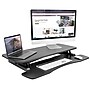 Mount-It! 37" W Manual Adjustable Standing Desk Converter, Black (MI-8050)~#|#~9AFA3209-9F33-4C77-B58B6C6A6EF9BA7B_sc7