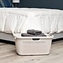 Mind Reader 10-Gallon Laundry Basket, Plastic, Ivory (40FABASK-IVO)~#|#~9B1493EB-19D5-4598-B60EF06B29061AB4_sc7