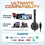 Delton 12Y Stereo On-Ear Computer Headset, USB Type-A (DWH12Y)~#|#~9B231F4E-96EC-445D-95040B83D8562F3E_sc7