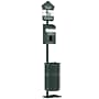 Furloo Steel Outdoor Pet Waste Station Kit with Foot Pedal & Header Bag Dispenser, 11.5 Gallon, Green (FLO11H-S-G)~#|#~9B2A3566-AE29-4D7D-AB35512AE80ED90C_sc7
