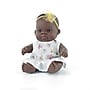 Miniland My Friends & Me Vinyl African Girl Baby Doll, 8.25", Multicolored (MLE33003)~#|#~9B335D59-3584-44BB-98B15C3BB6FCA394_sc7