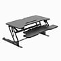 Mount-It! 38"W Manual Rectangular Adjustable Standing Desk Converter, Black (MI-15009)~#|#~9B3B575D-98D1-46D9-BDA517527CFB8CA2_sc7