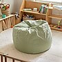 Flash Furniture Cotton Twill Small Dot Kids Bean Bag Chair, Green~#|#~9B469D89-D10F-4D93-96049F5D7841FDBE_sc7