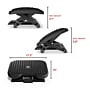 Staples Ergonomic Tilt Adjustable Footrest, Black~#|#~9B5618F7-FFA2-4DCF-829DA5513D5152ED_sc7