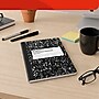 STAPLES Composition Notebook, 9.75” x 7.5”, Wide Ruled, 100 Sheets, Marble Black~#|#~9B5D9B64-AB35-4E35-9199BF2F4E277B4F_sc7