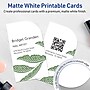 Avery Rectangle Single Rounded Corner Business Cards, Matte White, 80/Pack (19479398867)~#|#~9B86C889-7B3C-4C06-A824539DB6E479A4_sc7
