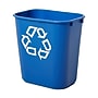 Rubbermaid Commercial Products Plastic Container, 3.25 Gallon, Blue (FG295573BLUE)~#|#~9B9714B3-7E1B-49D1-9CE441C0A141AE5E_sc7