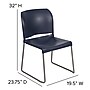 Flash Furniture HERCULES Series Plastic Contoured Stacking Chair, Navy/Gray (RUT238ANY)~#|#~9B9EE2EA-0C91-4C03-B45DF6C241F43938_sc7