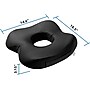 Mount-It! Ergo Collection Memory Foam Ergonomic Seat Cushion, Black (MI-1104)~#|#~9BA08236-4E25-436B-82B9958D2BA11119_sc7