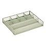 Staples 6-Compartment Metal Mesh Drawer Organizer, Sage Green (ST63846)~#|#~9BB2E2BB-F231-4F38-B741F447EF877D55_sc7