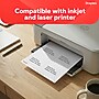 Staples Mailing Labels, Laser & Inkjet Printer Compatible Address Labels, 3.33 x 4, 6 Labels per Sheet, 100 Sheets, White~#|#~9BBE2A2B-4F0C-4ED0-8788ABC42CCDD4C9_sc7