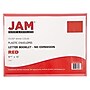 JAM Paper® Plastic Envelopes with Hook & Loop Closure, Legal Booklet, 9.75 x 14.5, Red, 12/Pack (219V0RE)~#|#~9BC27319-3357-4B0F-84AB2CD3880E3931_sc7