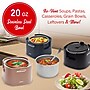 Brentwood ELB-600BL Portable Electric Food Warmer, 0.625 Qt. (BTWELB600BL)~#|#~9BED01CF-1953-4170-A81BCB92F14CB743_sc7