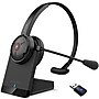 Delton 50X Pro Wireless Noise Canceling Bluetooth Mono Computer On-Ear Headset, Black (DBTHEAD50XBTDL)~#|#~9C15E80F-24E2-4F2D-BC48A83A7B7396D0_sc7