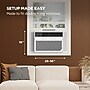 TCL 115-Volt 10000 BTU Window Air Conditioner with Remote, WiFi Enabled, White (T10WV9S)~#|#~9C18676A-93F2-42D9-96657635260A1BE3_sc7