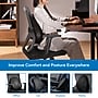 Mount-It! Ergo Collection Memory Foam Curved Back Support, Black (MI-1105)~#|#~9C1F9A46-AC9C-4ECA-BF8CFB5A3CA11740_sc7