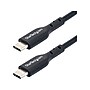 StarTech 3.3' USB-C to USB-C Charging Cable, Male to Male, Black (USB2CC1MNC)~#|#~9C22400C-D6A9-44BE-AD836C1B4DC43876_sc7