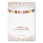 Customizable "Banner Birthday" Birthday Card, Blank Inside, w/ Silver Lined White Fastick Env, 100/Box~#|#~9C2AF334-6DC9-491C-833BA33C306F48ED_sc7