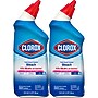 Clorox Disinfecting Toilet Bowl Cleaner with Bleach, Rain Clean Scent, 24 Oz., 2/Pack (00273)~#|#~9C3510A4-8B32-47B2-B8157796C1EB1964_sc7