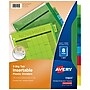 Avery Big Tab Insertable Plastic Divider, 8 Tabs, Multicolor, 1 Set (11901)~#|#~9C450882-6493-4DE1-B5FC82EA904BCC3D_sc7