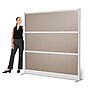 Luxor Oakwood 3-Panel Room Divider, 70"H x 70"W, Oak Grain (PPWL012)~#|#~9C6BA086-08DA-49AC-A0E39A5BE00ACA65_sc7