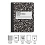 Staples 1-Subject Composition Notebooks, 3.25" x 4.5", College Ruled, 80 Sheets, Assorted Colors, 2/Pack (ST17501C)~#|#~9C71A5DD-5025-4D66-94E08EC3BE624D89_sc7