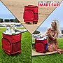 Dbest Ultra Compact Cooler Smart Cart, Red (01-566)~#|#~9C7B8213-8D10-4425-86C5E41D46889DE1_sc7