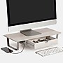 Anji Mountain Mango Wood & Metal Monitor Stand, Up to 32" Monitor, White Wash (MS-WWS-06NKL-PD)~#|#~9C7DBFC7-6F99-4F4A-840D912676A416CE_sc7