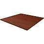 Lorell Essentials Series 42”W x 42”D 1” Thickness Square Table Top, Laminate, Mahogany (LLR87244)~#|#~9C8065DE-4AE5-4D74-8F0E01C72827F4C9_sc7