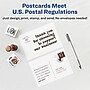 Avery Postcards, Matte White, Print to the Edge, 4" x 6", Laser, 80/Pack (05889)~#|#~9C912CC9-828F-482D-B8063E22C8DC7121_sc7