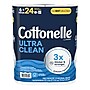 Cottonelle Ultra CleanCare 1-Ply Standard Toilet Paper, White, 312 Sheets/Roll, 6 Mega Rolls/Pack (47747)~#|#~9CAA005D-DCAD-4A55-9FE01EA87AA7DA2C_sc7