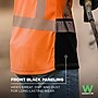 Ergodyne GloWear 8278BK High Visibility Women’s Long Sleeve T-Shirt, ANSI Class R2, Orange/Black, Small (22342)~#|#~9CB739AE-F3F6-4ACB-A5236CEAEB29E292_sc7