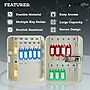 AdirOffice 30 Key Combination Lock Key Cabinet, White (682-30-WHI)~#|#~9CDEE8CC-E1BA-4BE9-AE2A811DDEFB5218_sc7