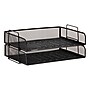Mind Reader Metal Side Loading Stackable Letter Tray, Letter Size, Black, 2/Pack (DSTACK2-BLK)~#|#~9CE5E7F8-6BEC-47BF-B122C824B2437BF4_sc7