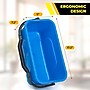 Gritt Commercial Plastic Squeegee Bucket, 3-Gallon, Blue, 12/Carton (GRI183)~#|#~9CF3F6D7-7928-4C95-88BA37D9B51567A9_sc7