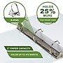 Samsill Earth's Choice Biobased Heavy Duty 2" 3-Ring View Binders, D-Ring, White (16967)~#|#~9D176FFF-02F6-4194-846FD808ED060846_sc7